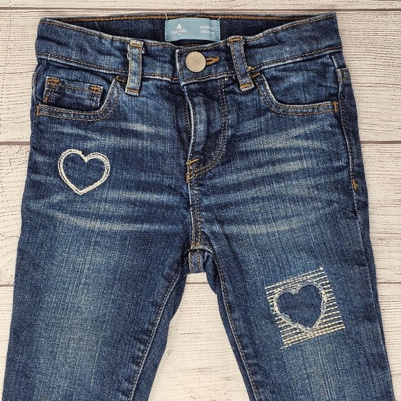 Baby Gap Girls Heart Skinny Fit Jeans size 18-24‎ months - Picture 1 of 4